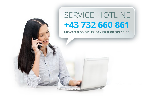 Service Hotline +43 732 660861